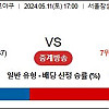 5월 11일 KBO 두산 vs KT 국내야구분석