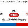 [ 국내야구분석 ] 5월 11일 스포츠토토 롯데 vs LG KBO분석