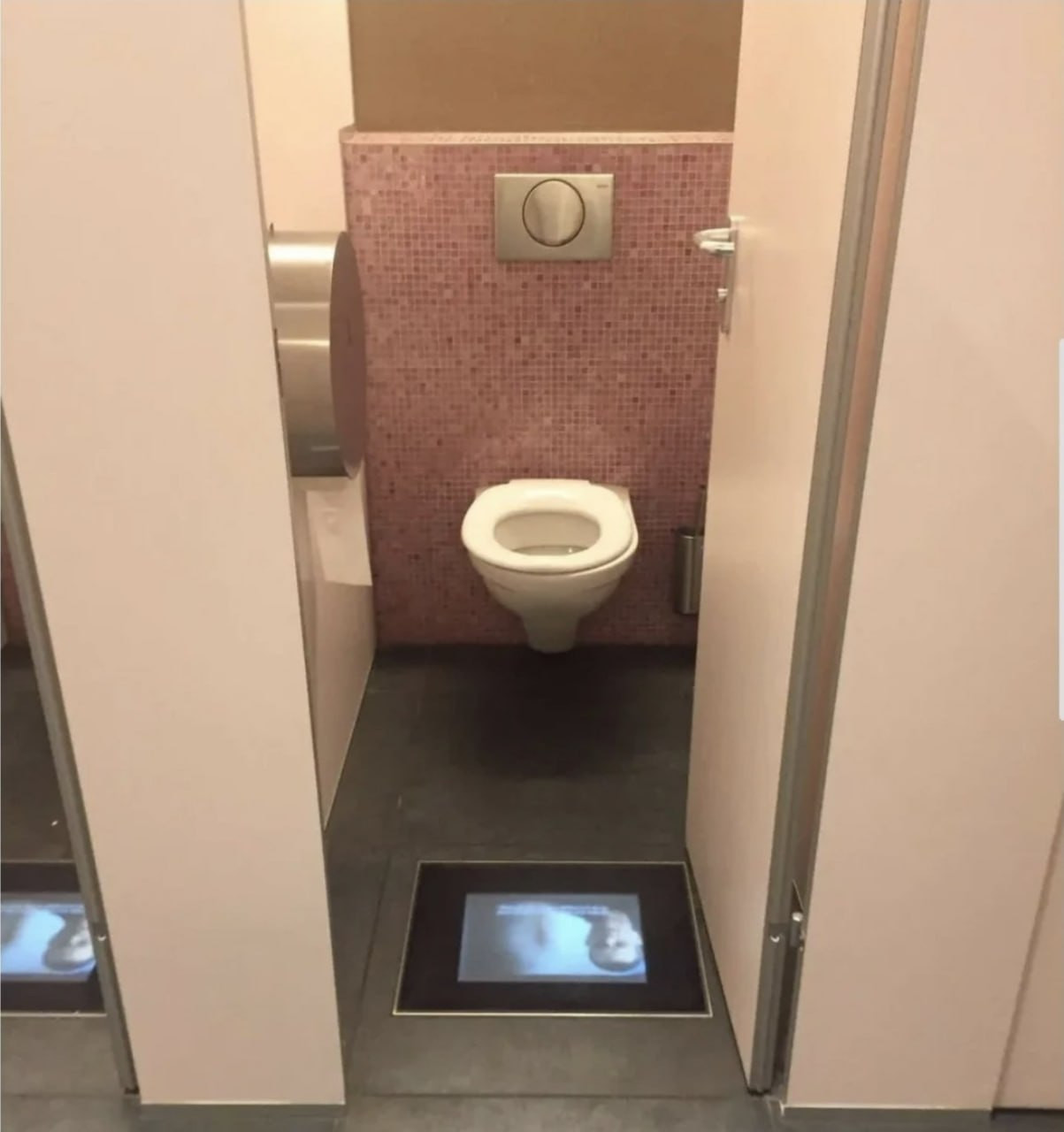 스위스 영화관에 있다는 화장실