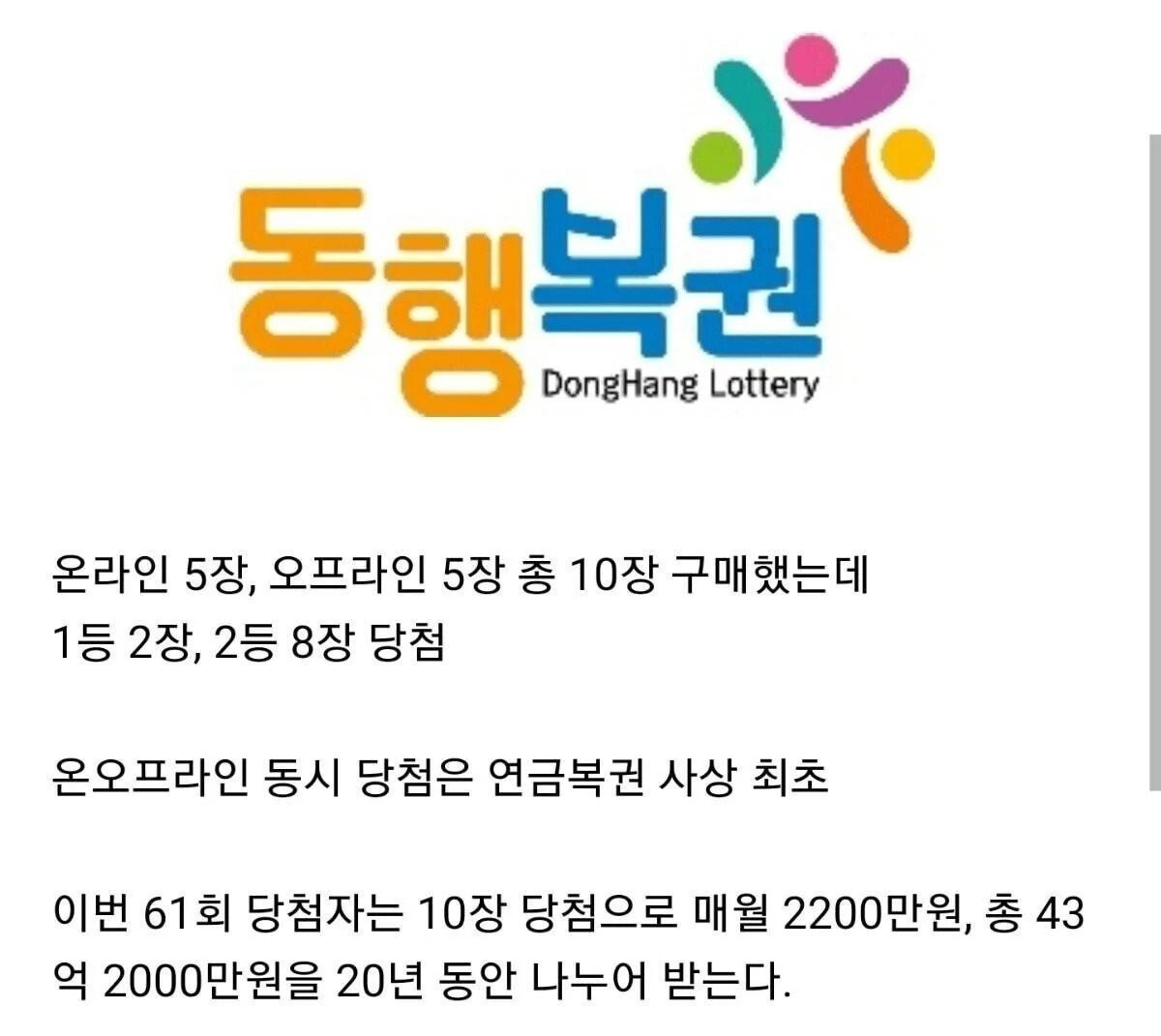 한달 월급 2200만원 받는 사람