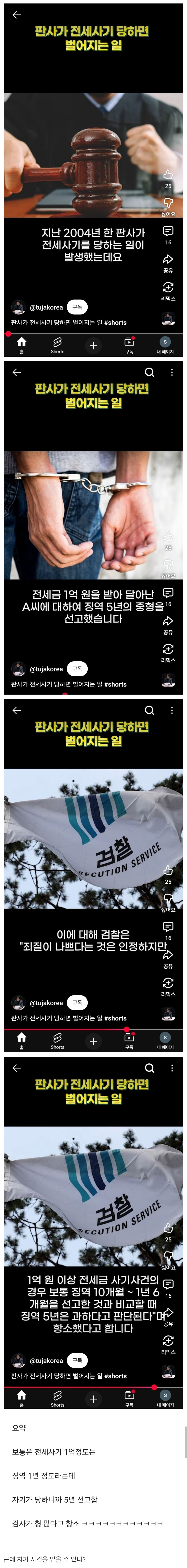판사가 전세사기를 당하면 벌어지는 일