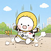 착지 gif