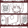 엄마랑 동생이랑 공포영화 본 manhwa.
